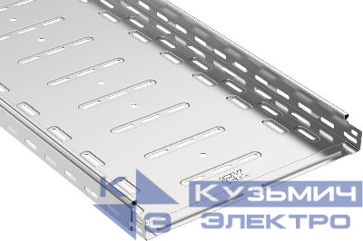 Лоток листовой перфорир. 400х50 L3000 сталь 1.2мм оцинк. IEK CLP10-050-400-120-3