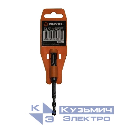 Бур по бетону 6х110х50 SDS-Plus Вихрь 73/10/7/1