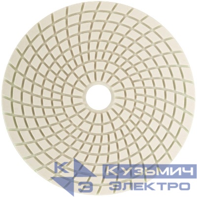 Круг шлифовальный алмазный гибкий АГШК (липучка) влажное шлифование 125мм Р1500 FIT 39886