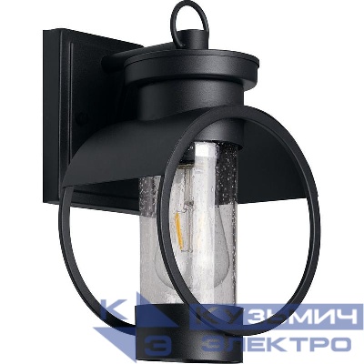 Светильник PL530 60Вт E27 230В садово-парковый с клеммой в комплекте черн. FERON 11889