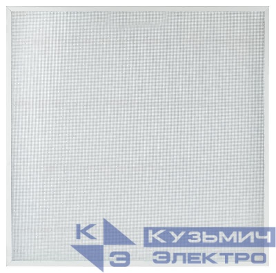 Светильник светодиодный SPO-910-2-65K-045 45Вт 6500К IP40/IP20 4725лм 595х595х40 ДВО рассеив. микропризма с проводом панель Эра Б0046480