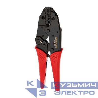 Кримпер комбинированный для обжима изолированных и штыревых наконечников 0.5 - 2.5кв.мм (HT-02525) Rexant 12-3219