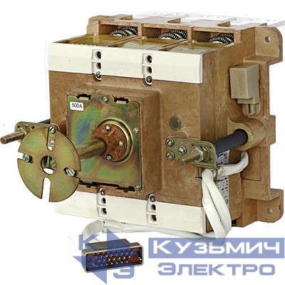 Выключатель автоматический 3п 630А 20кА ВА51-39-341850-00 УХЛ3 660В Контактор 1002363
