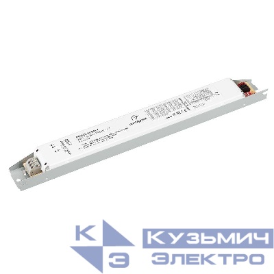 Блок питания ARJ-LG-38-LINEAR-PFC 38Вт 9-60В 0.3-0.9A IP20 металл Arlight 049549
