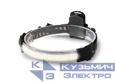 Фонарь налобный H5-L8W-FLEX COB 400лм 7000К-8000К IP44 3 режима: 100проц./50проц./мигающ. угол свечения 220град. 3хAAA (не в компл.) ФАZА 5037458