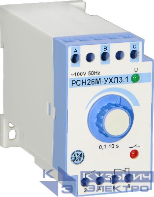 Реле РСН-26М 220В 50Гц 0.1-10с защ. ВНИИР A8120-77135662