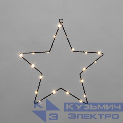 Фигура светодиодная подвесная"Звезда" на метал. каркасе тепл. бел. Neon-Night 501-057