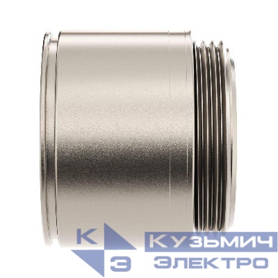 Муфта труба-коробка d63мм IP66/IP67 М63х1.5 никелир. латунь DKC 6111-A63N