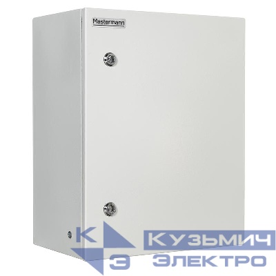Шкаф монтажный 400x500x220мм IP66 13У Mastermann 00-01020312