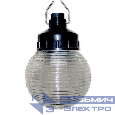 Светильник НСП 03-60-001 "Кольца" d150 IP53 корпус карболит Элетех 1005550114