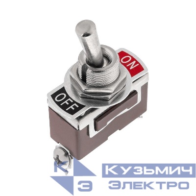 Тумблер 250В 15А (2c) ON-OFF 1п (KN-101) блист. Rexant 06-0324-A