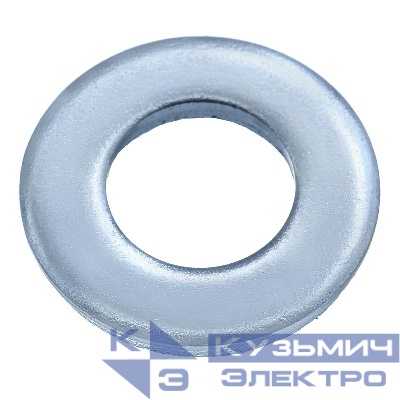 Шайба плоская М20 (d21) DIN 125 цинк (европодвес) (уп.3шт) СТРОЙМЕТИЗ 30601113