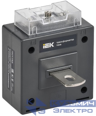 Трансформатор тока ТТИ-А 80/5А кл. точн. 0.5S 5В.А МПИ08 IEK ITT10-3-05-0080-08