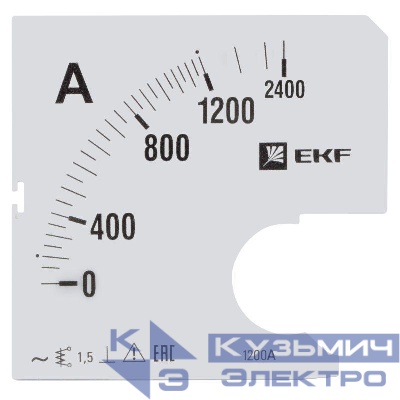 Шкала A961 1200/5А-1.5 PROxima EKF s-a961-1200