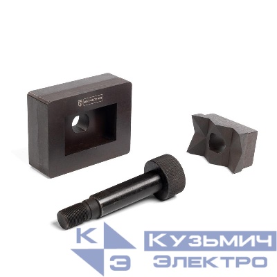 Матрица для пробивки отверстий МПО 46х72 (комплект) КВТ 65660