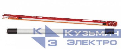 Лампа бактерицидная T8-UV-PRO 40Вт 230В G13 1200мм прозр. IN HOME 4690612034522