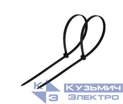 Хомут кабельный 3.6х150 нейл. черн. (уп.100шт) Rexant 07-0151-4