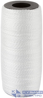 Шнур разметочный 1.5ммх100м капрон. бел. КУРС 04711