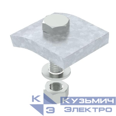 Комплект фиксатора угловой H5 M12х40 гор. цинк KWS 5 FT (уп.2шт) OBO 6355218