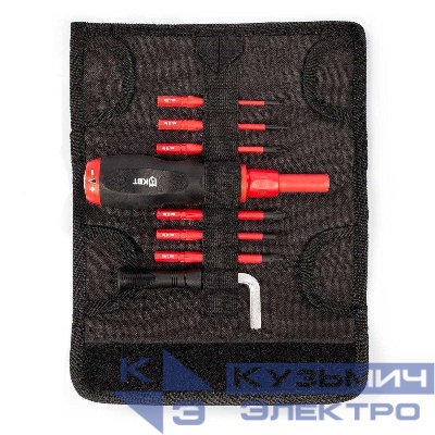 Набор диэлектрических отверток НИО-3306 СЛИМ КВТ 90952