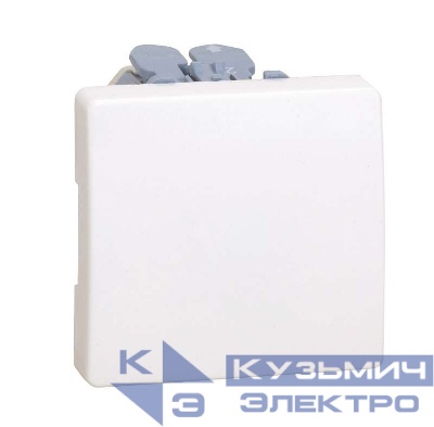 Переключатель проходной 1-кл. СП Simon 27 16А IP20 250В механизм бел. Simon 27211-65