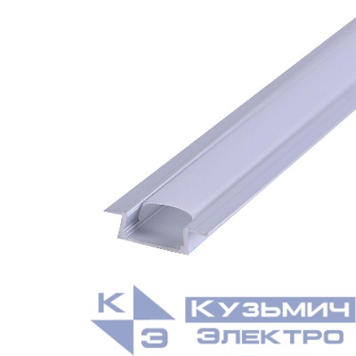 Комплект врезного алюм. профиля с рассеив. 22х6мм 2м Rexant 146-405