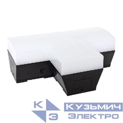 Коннектор фигурный для светодиод. линейных светильников ДБО-T 10Вт 6500К IP20 черн. LUMA EKF LBL-T-10-B-6500