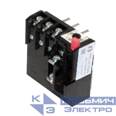 Реле электротепловое токовое РТТ-121 УХЛ4 12.5А Кашин 140121000В012.500000