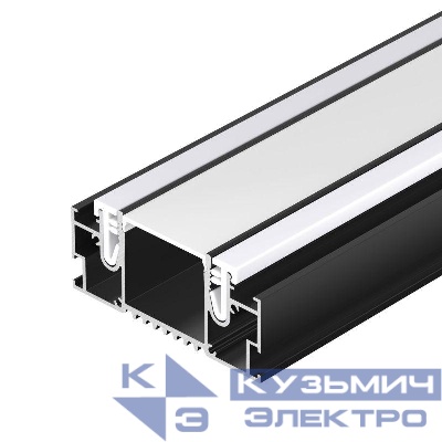 Профиль STRETCH-32-CEIL-CENTER-2000 BLACK L2000 алюм. Arlight 055208