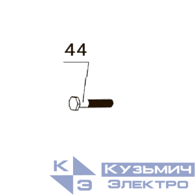 Запчасть №44 для PAG-PC84. Винт