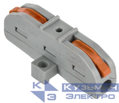 Клемма строительно-монтажная СМК 222-4111P (уп.4шт) IEK UKZ20-4111P-004