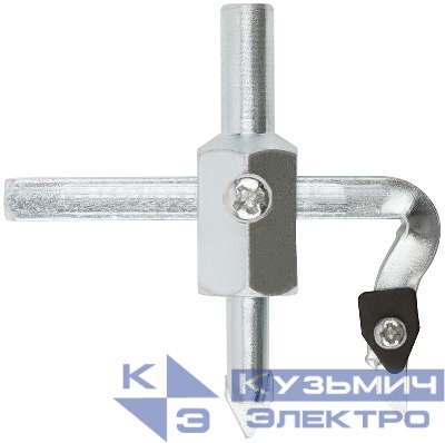 Сверло круговое по кафелю "Балеринка" 40-130мм FIT 16532