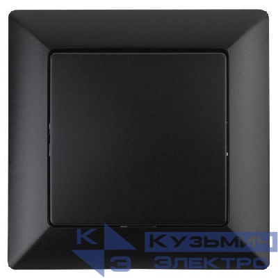 Выключатель 1-кл. СП Solo 4-101-05 10А 250В IP20 антрацит Intro Б0053548