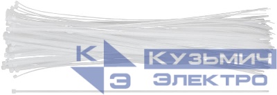 Хомут для проводов 4.8х500мм нейлон. (уп.100шт) MOS 60258М