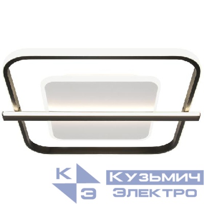 Светильник светодиодный Модерн Franco CLL-1-107W 3K-6K RC BK 107Вт 3000-6000К с ДУ черн Эра Б0069746