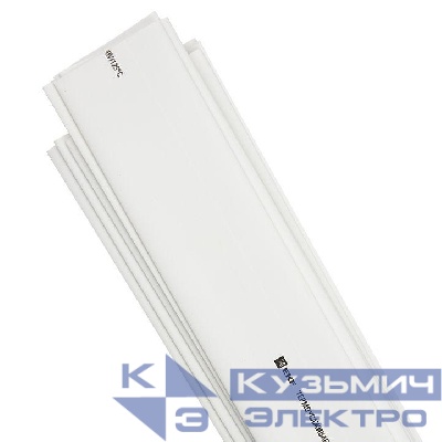 Трубка термоусадочная ТУТ нг 40/20 бел. 1м (уп.25м) PROxima EKF tut-40-w-1m