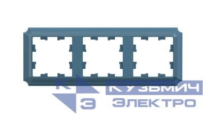 Рамка 3-м AtlasDesign Antique универс. изумруд. SE ATN100803