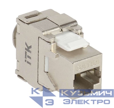 Модуль Keystone Jack кат. 6A FTP IDC Dual верт. заделка ITK CS1-1C6AF-D2