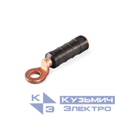 Наконечник герметичный изолированный НИМ (CPTAU) 25 черн. КВТ 103164