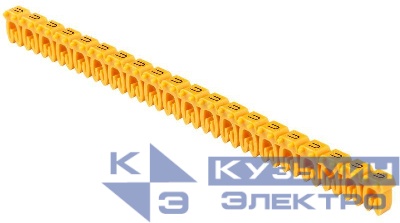 Маркер открытого типа KE 0.75-1.5кв.мм символ "U" (уп.200шт) IEK UMK-KE1-U