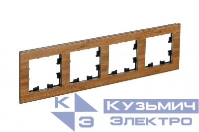 Рамка 4-м AtlasDesign Nature дерево бамбук SE ATN353204