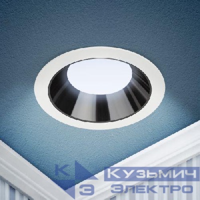 Светильник светодиодный LED 21-18-6K 18Вт 6500К встраив. круглый ЭРА Б0062146