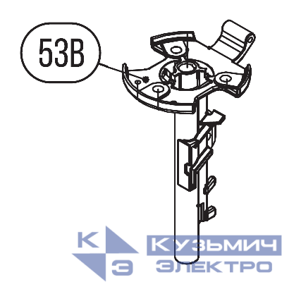 Запчасть №53B для HGSR. Стволовая коробка