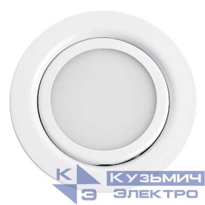 Светильник светодиодный LN7 3Вт 4000К 150лм встраив. с драйвером в комплекте бел. FERON 41690