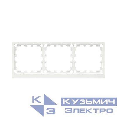 Рамка 3-м KANT бел. магнолия DKC 7000906