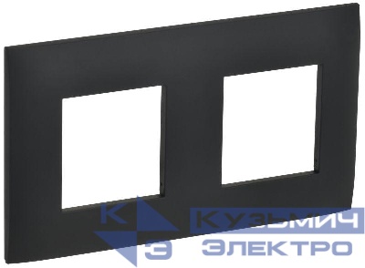 Рамка 2-м SKANDY SK-F02G графит IEK SK-M22-K53