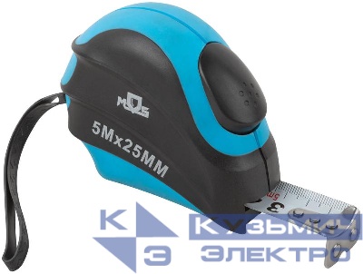 Рулетка Автостоп 5мх25мм MOS 17360М