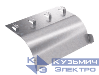 Ограничитель радиуса изгиба кабеля метал. L=150мм DKC FC37015