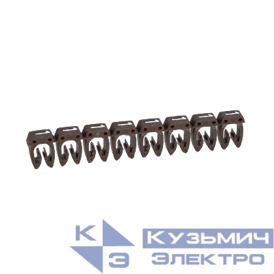 Маркер каб. 4.0-6.0кв.мм CAB3 "1" корич. (уп.800шт) Leg 038231