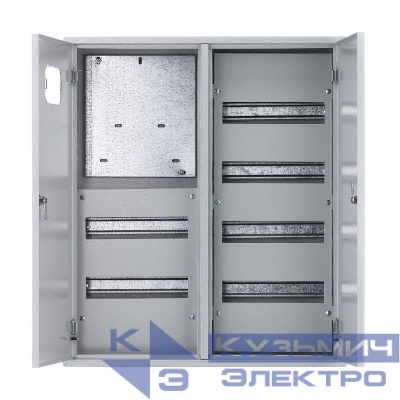 Корпус учетный навесной ЩРУН-3/72 680х585х160 3-фазн 72мод. IP31 двудверный метал. DEKraft 30440DEK